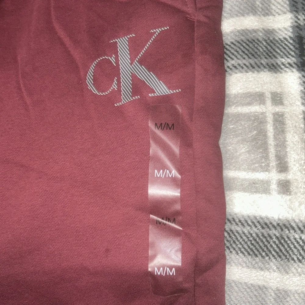 Maroon Women’s Calvin Klein Sweatpants - Picture 2 of 5